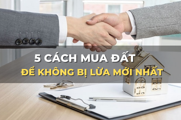 cách mua đất không bị lừa