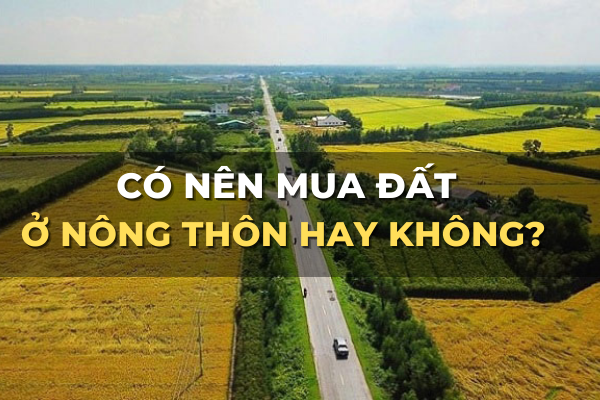 có nên đầu tư đất ở nông thôn hay không