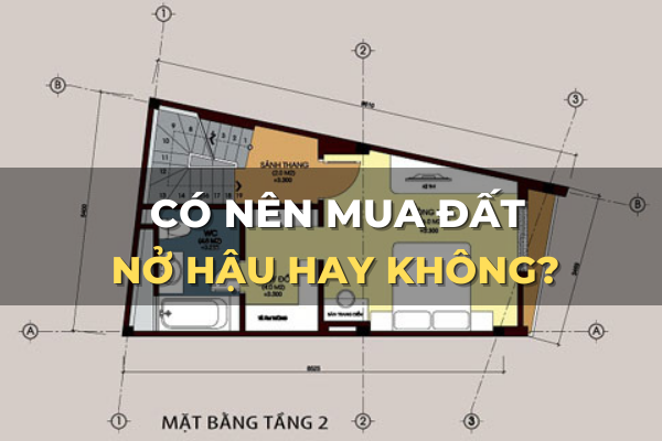 có nên mua đất nở hậu hay không