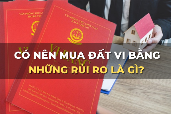 có nên mua đất qua vi bằng hay không